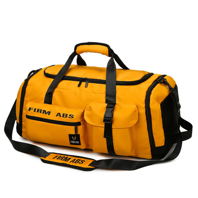 Unisex Waterproof Sports Duffel Bag with Shoe Compartment High Capacity and Waterproof