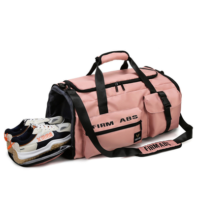 Unisex Waterproof Sports Duffel Bag with Shoe Compartment High Capacity and Waterproof