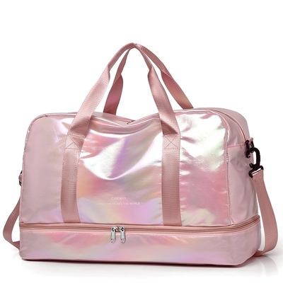 Partition Layer Travel Bag for Ladies' Fashionable and Functional Fitness Gear