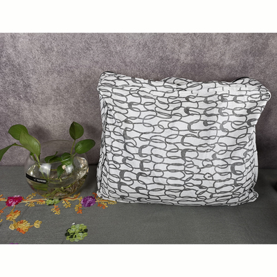 Versatile Custom Gray Storage Bag for Electronic Devices Lightweight and Waterproof