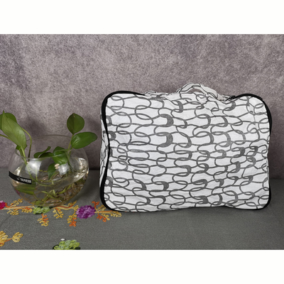 Versatile Custom Gray Storage Bag for Electronic Devices Lightweight and Waterproof