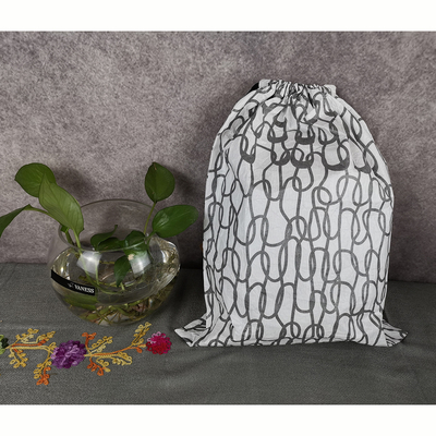 Versatile Custom Gray Storage Bag for Electronic Devices Lightweight and Waterproof