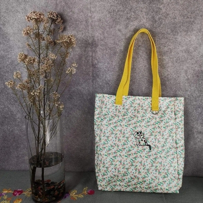 Decoration Flowers and plants pattern Cartable Ladies Shoulder Bags Handbags For Woman