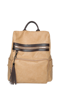 26*33*13cm Multi-functional and Stylish PU Leather Travel Backpack for Ladies