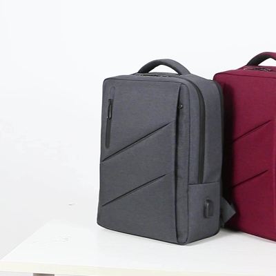 Custom Logo Business Backpack with Large Capacity and Anti-Theft Oxford Material
