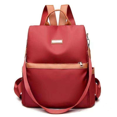Trapezoid Handle Kraft Paper Women Kawaii Mini Travel Carry on Backpack