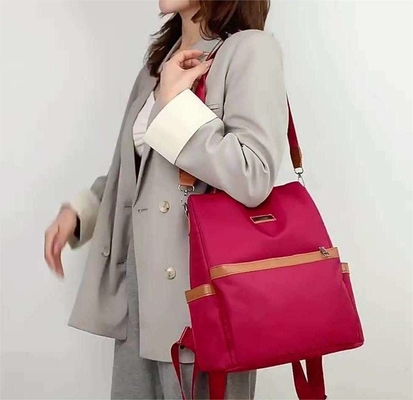 Trapezoid Handle Kraft Paper Women Kawaii Mini Travel Carry on Backpack