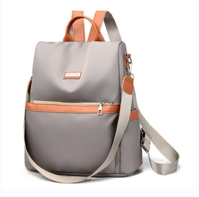 Trapezoid Handle Kraft Paper Women Kawaii Mini Travel Carry on Backpack