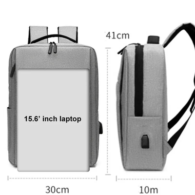 Custom LOGO Laptop Backpack for mens Business sac a dos Waterproof Oxford mochilas School Student Backpack with USB
