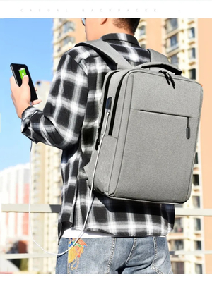 Custom LOGO Laptop Backpack for mens Business sac a dos Waterproof Oxford mochilas School Student Backpack with USB