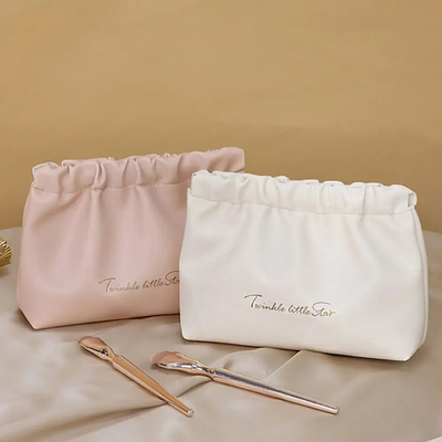 Custom logo Makeup Bag Travel Supplies toiletry pouch Lipstick Storage pouch Earphone Jewelry Leaf Spring Bag Mini Cosmetic Bag womens handbag