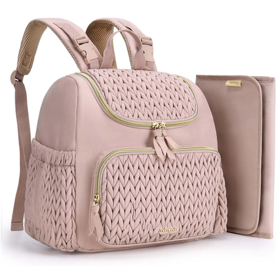 Wholesale Baby Diaper Bag Small Diaper Backpack Stylish Travel Mini Maternity Daypack mommy bag for women Casual Tote Bag