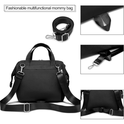 Custom Baby Diaper Bag Backpack Small Maternity Handbag Waterproof Multifunction Travel Backpack Stylish Mini Ladies Tote Bags