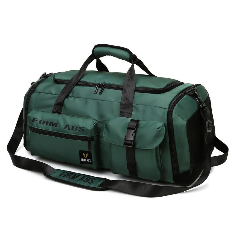 Unisex Waterproof Sports Adjustable Gym Yoga Custom Heavy Duty Large Fitness Travel Duffle Fit Round Bag